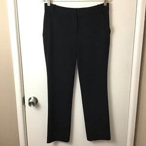 💼 DVF Black Straight Leg Ankle Trousers Size 6